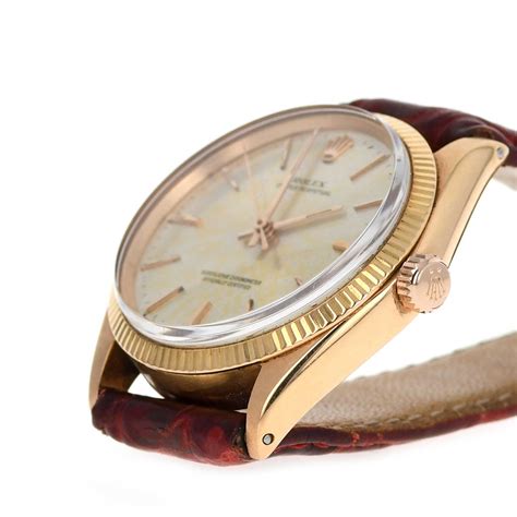 rolex oyster perpetual oro rosa vintage 1005|rolex oyster perpetual 1005.